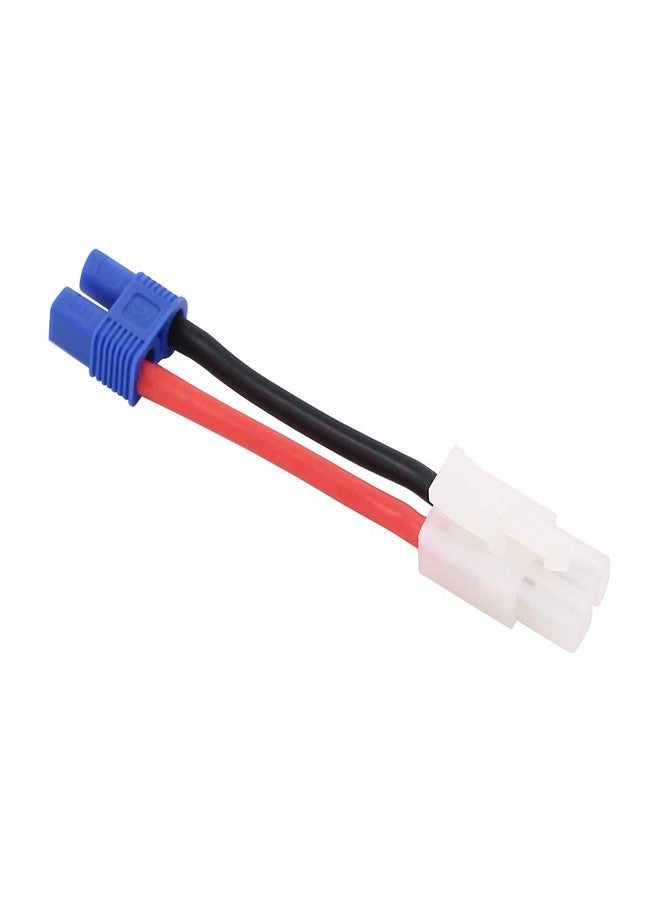 OliRC 4pcs EC3 Style Female to plug for Tamiya Male Connector Adapter - 14awg 2in Wire(C22-4) - Image 3